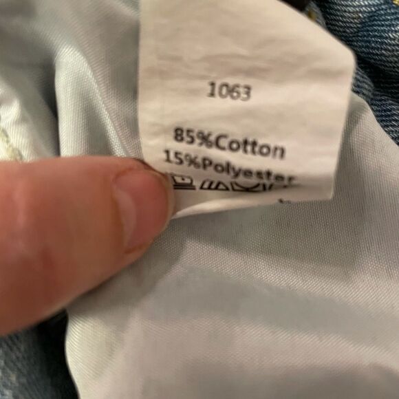 Shein Distressed High Rise Mom Jeans Blue Large - Picture 8 of 9